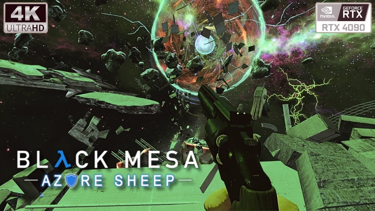 Black Mesa: Azure Sheep Remake | Full Walkthrough | GeForce RTX 4090 | 4K
