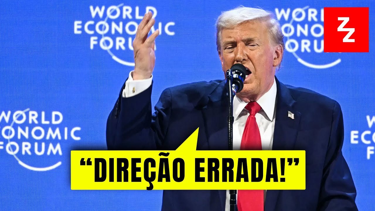 TRUMP em DAVOS: Discurso Pressiona Líderes Globais por NEGOCIAÇÕES IMEDIATAS!