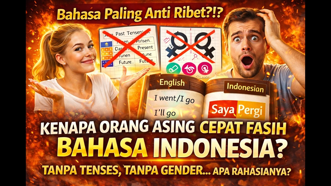 Orang Asing Cepat Fasih Bahasa Indonesia? Ternyata Ini Rahasianya!