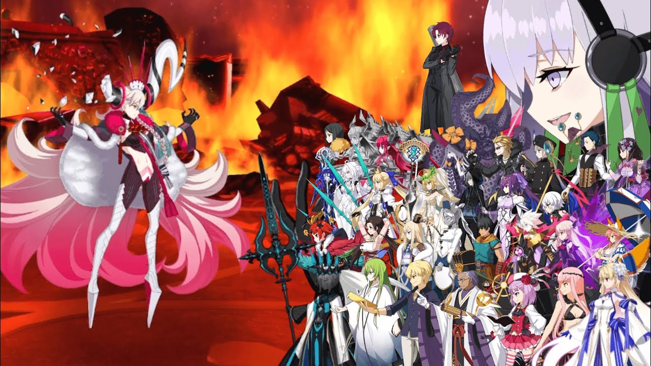 {FGO} 90★ Flare Olga Marie Quest 1 vs. Many Servants 12T Clear