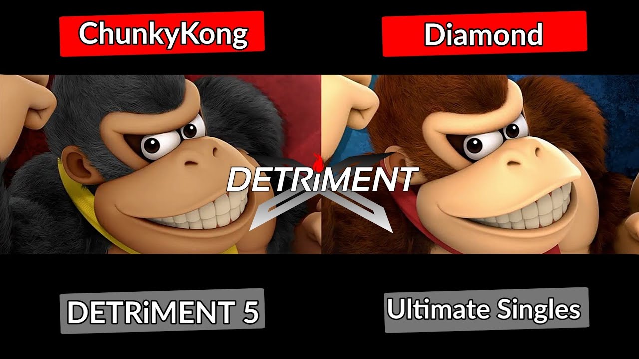 DETRiMENT 5 - ChunkyKong (Donkey Kong/Wario) против Diamond (Donkey Kong) | Smash Ultimate Ssbu