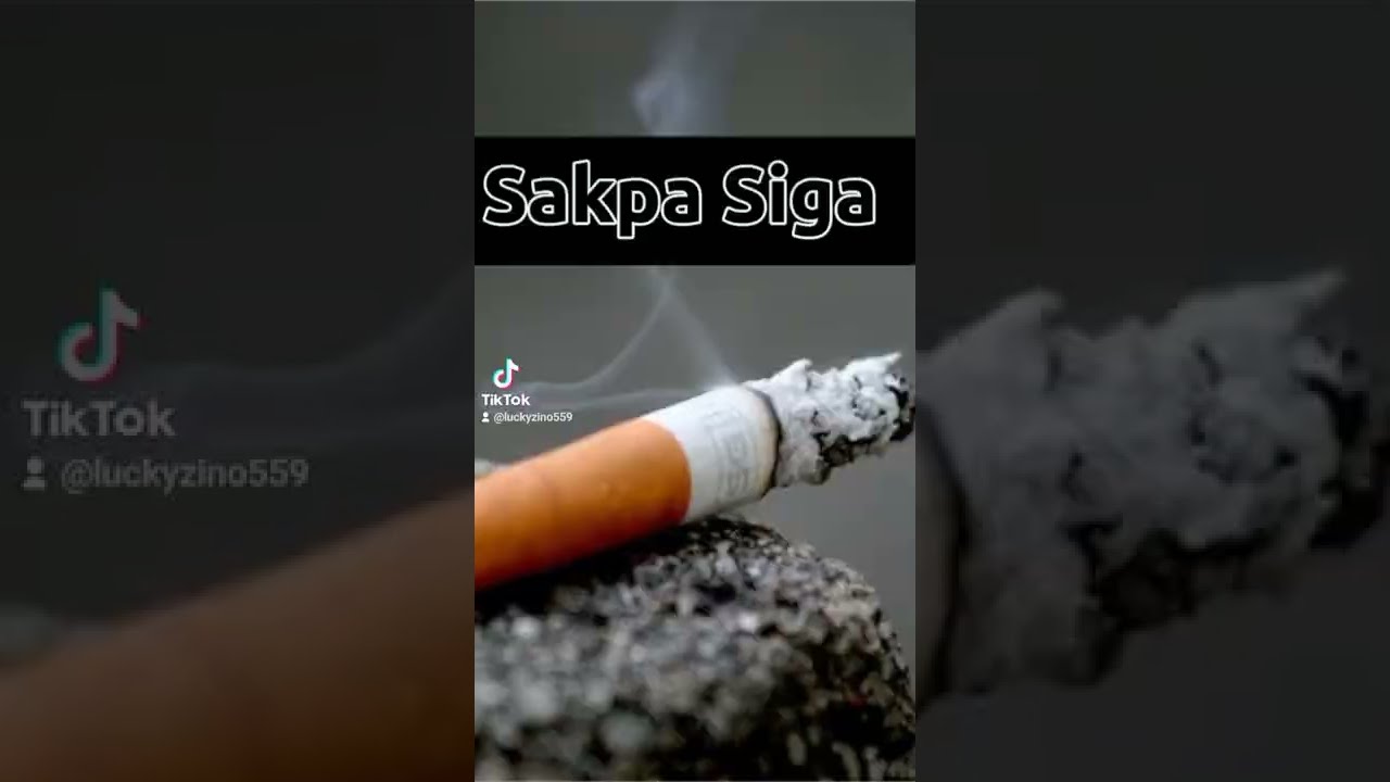 Sakpa Siga. This guy just received a beaten because of cigarette 😠😢😭