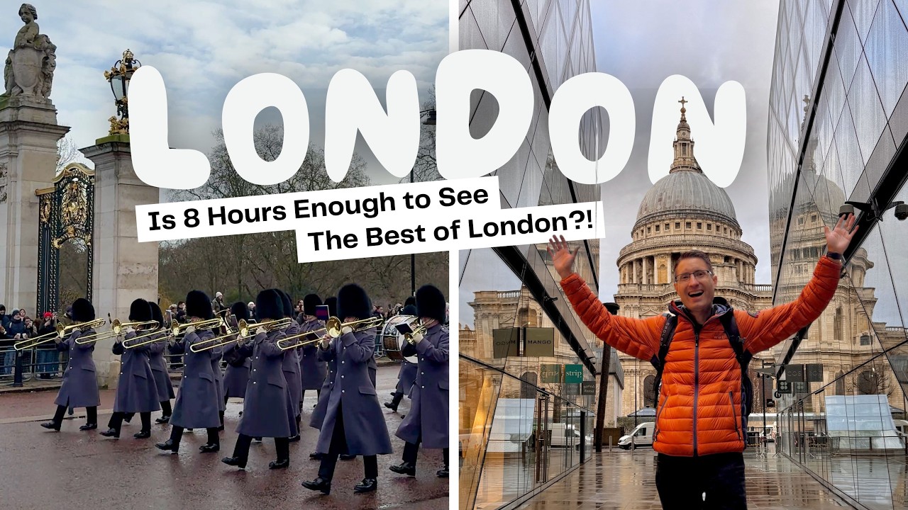 8 Hour Layover in London: Can You Actually See It All? (From Buckingham Palace to Borough Market!)