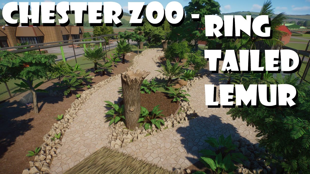 Planet Zoo Chester Zoo - Ring Tailed Lemur Enclosure Build