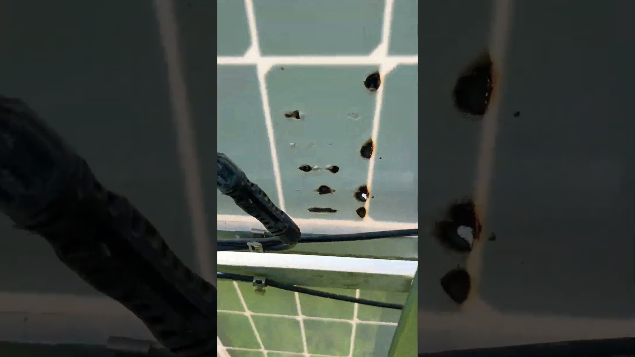 Why Did This Solar Cell Burn?