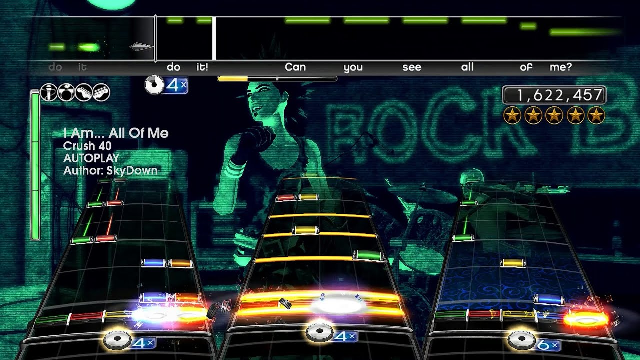 I Am... All of Me - Crush 40 (Full Band Preview) Rock Band 2 Deluxe