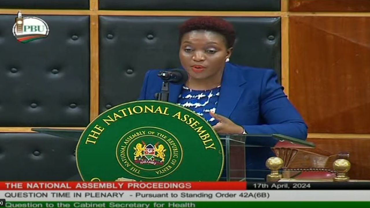 Cs Nakhumicha Finally Appears Before the National Assembly to Answer Questions About Doctors' Strike