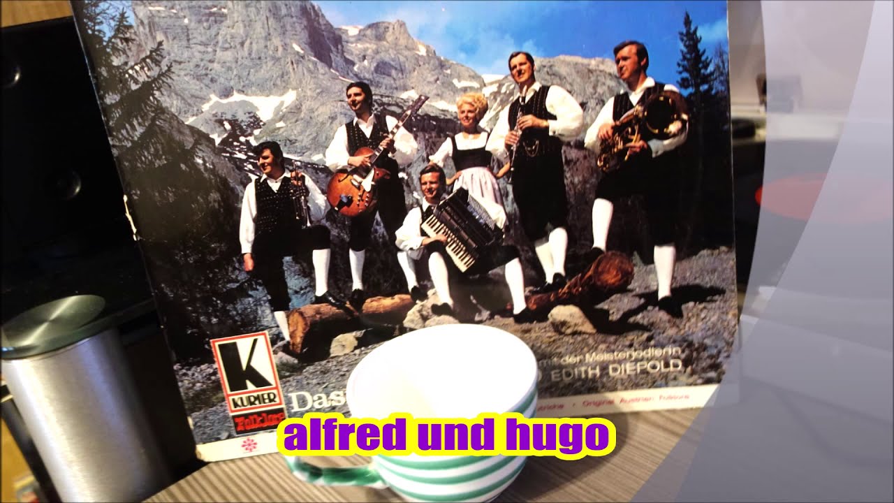 DAS BERGLANDECHO  heut spiel n wir auf  12 titel    LP