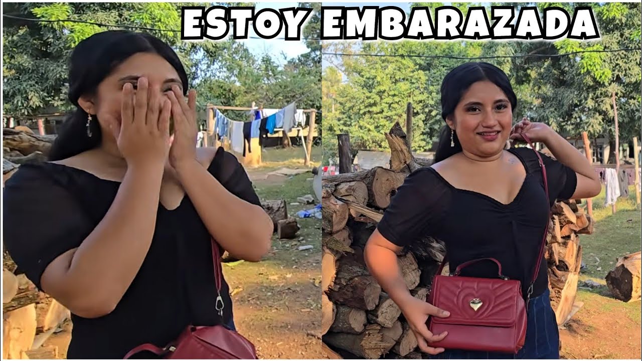 Estoy embarazada🤰algo que no podré ocultar dijo mi amiga😱muy guapa me fui a visitar a Emi