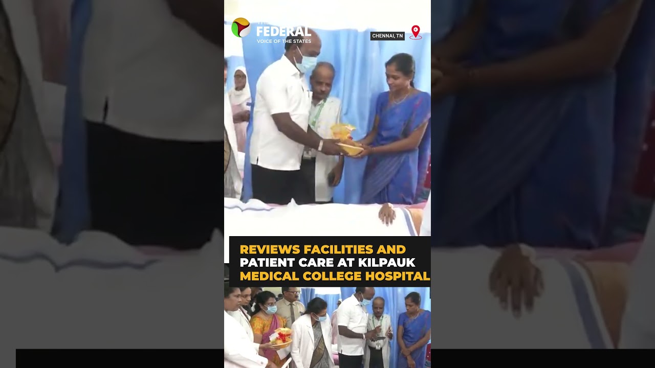 TN Health Minister Ma Subramanian inspects special burns ward in view of Diwali