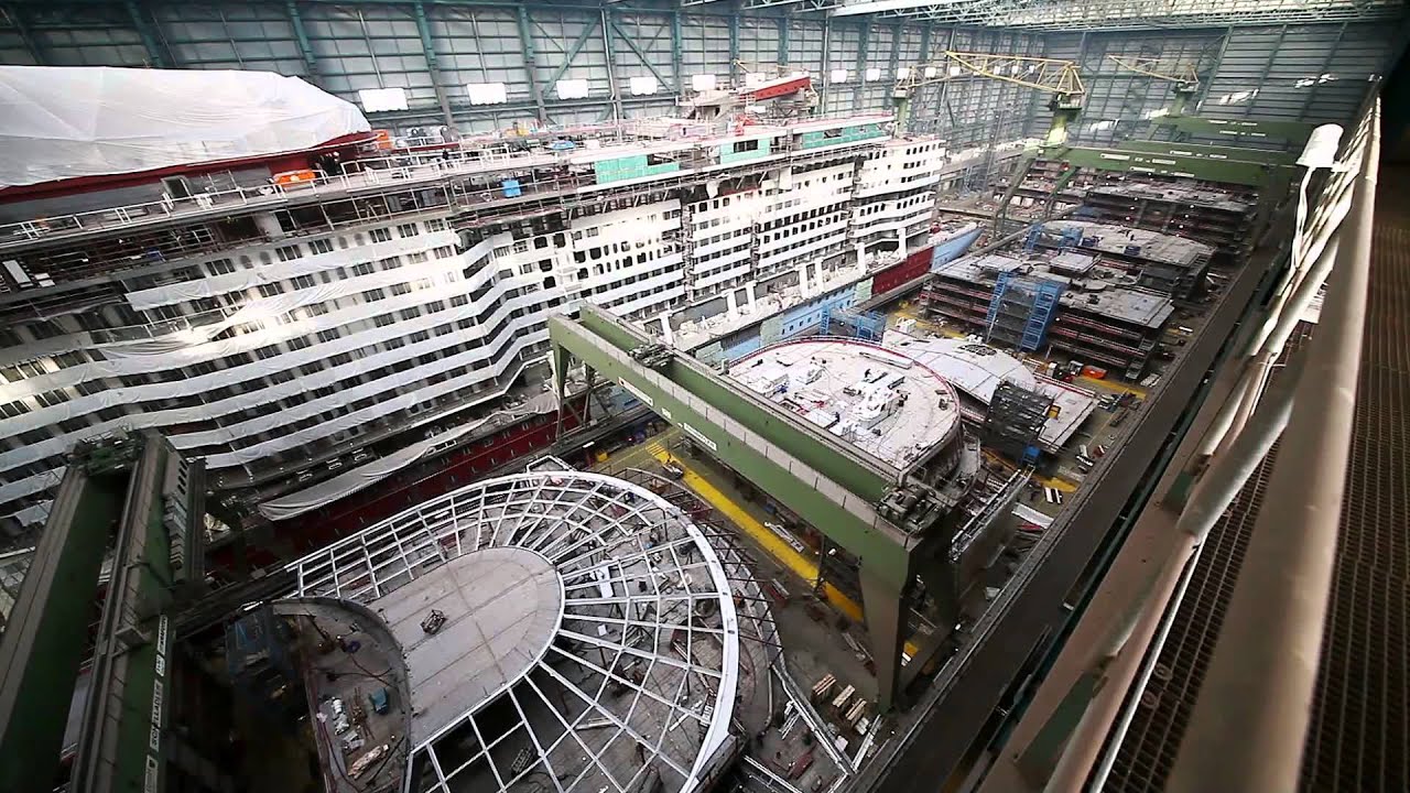 Quantum of the Seas - Construction, Meyer Werft Broll