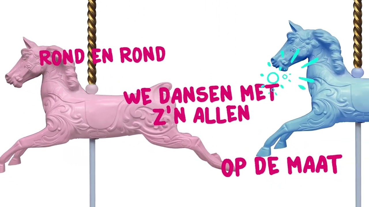 Opgeblazen, Party DJ Jos - Rond en Rond (Dans Versie) Lyric video