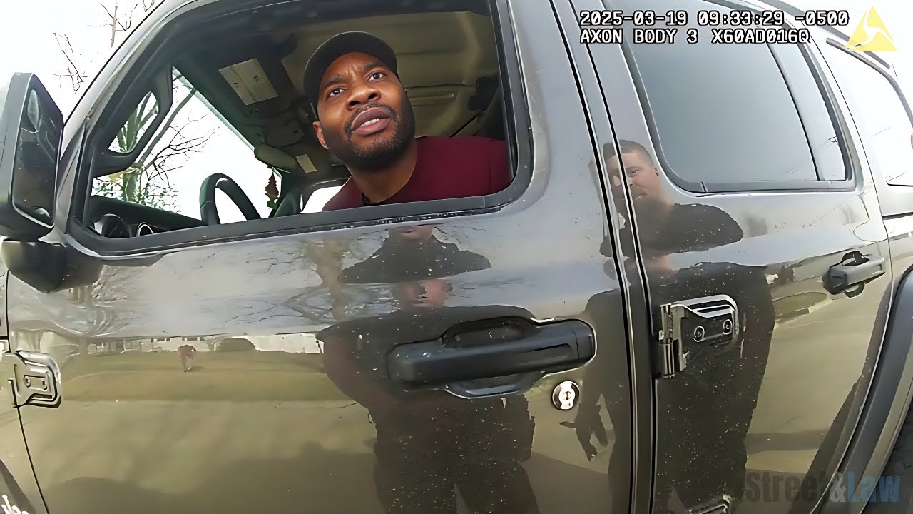 Entitled Man Loses It After Being Pulled Over On His Break