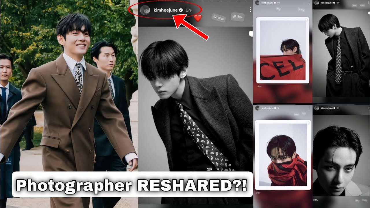 🔴 one minute ago!!! Taehyung’s Powerful Celine Visuals Go Viral After Kim Heejune Reshares Them