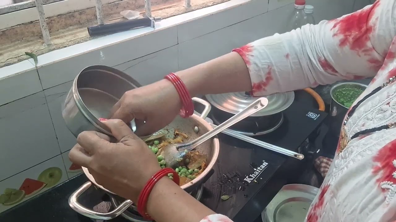 Aloo matar ki sabji