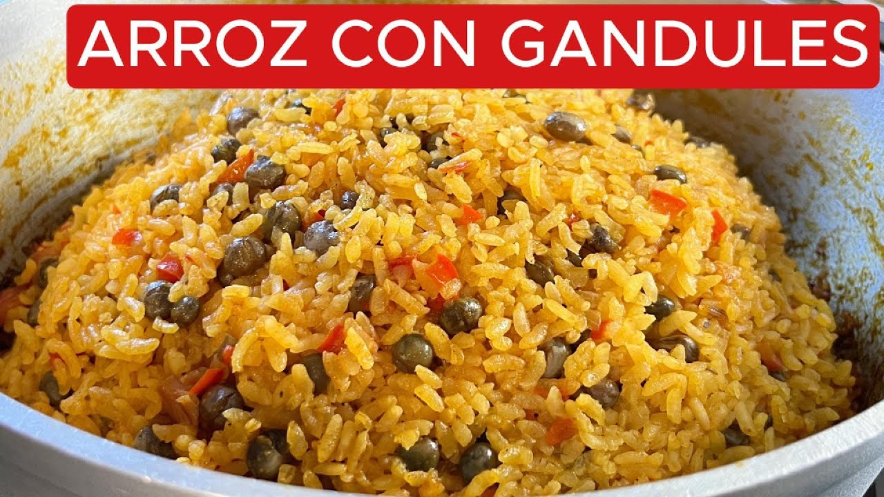 SECRETO para un Arroz con Gandules Suelto y Sabroso | Rápido y Fácil 🍚 ✨