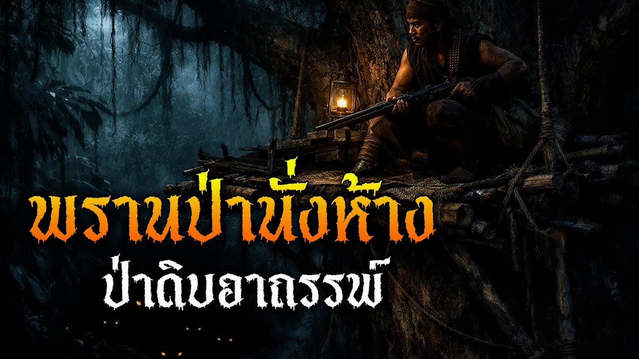 พรานป่านั่งห้างป่าดิบอาถรรพ์ l พระจันร์เต็มดวง
