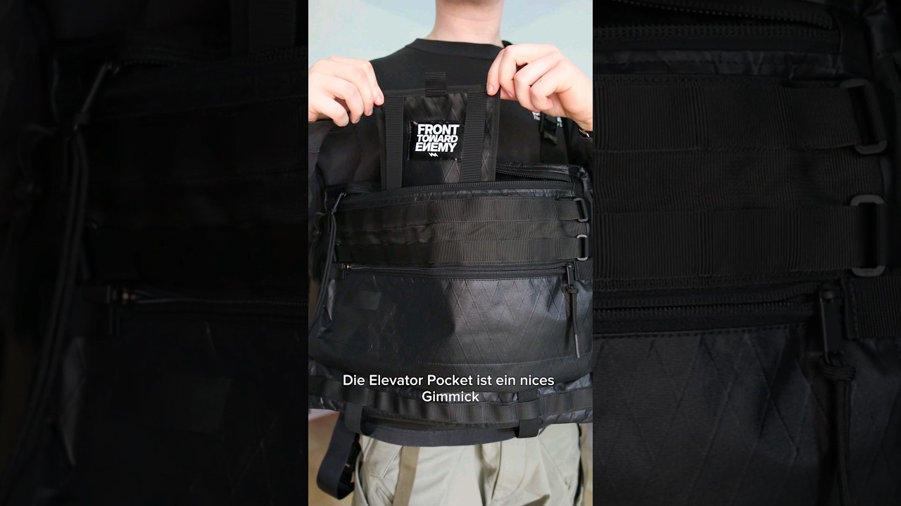 Techwear Messenger Bag f&uuml;r 500&euro;?!