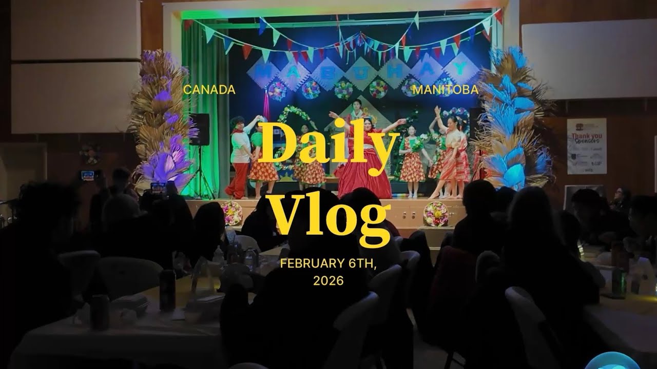 Philippine Pavilion in Manitoba Canada 🇵🇭💃|| Daily Vlog + Tattoo studio apprentice (wannabe) ✨