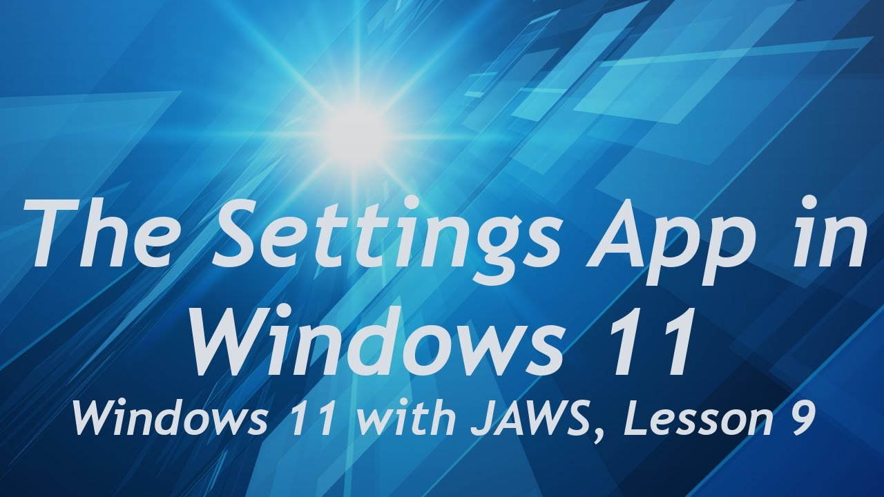 The Settings App in Windows 11, Revised