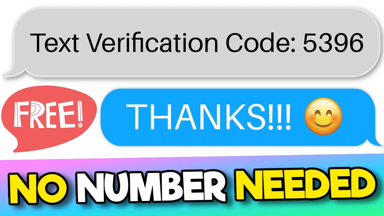 Бесплатный номер телефона для SMS-подтверждения | Номер телефона не требуется