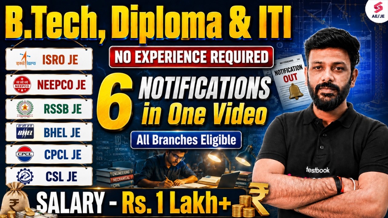 Government Job Vacancy 2026 | Government Vacancies for B.Tech & Diploma Aspirants | Rahul Sir
