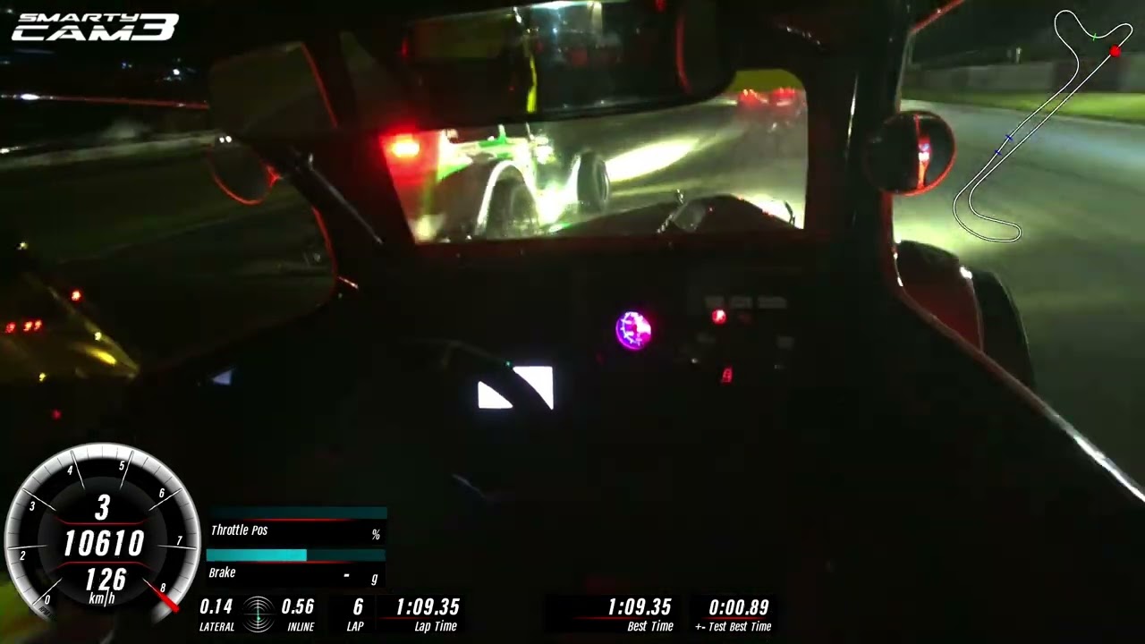 Night race 2024 Legend car
