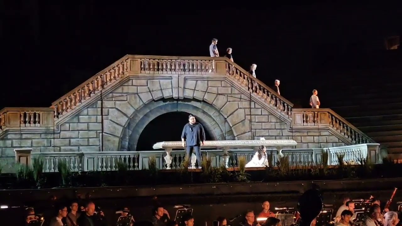 Rigoletto Duetto in Arena di Verona 리허설 바리톤 박영준  2025년 8월 6일