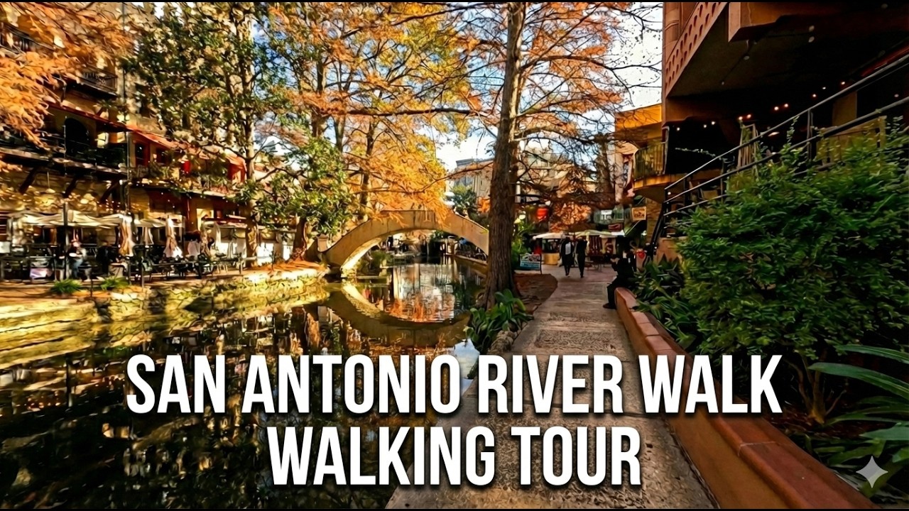 San Antonio River Walk Full Walking Tour | Best Sights & Route