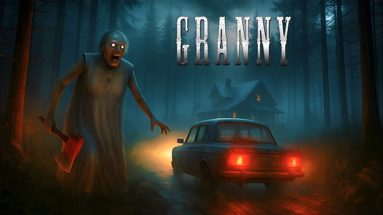 CAR ESCAPE FROM GRANNY'S HAUNTED HOUSE