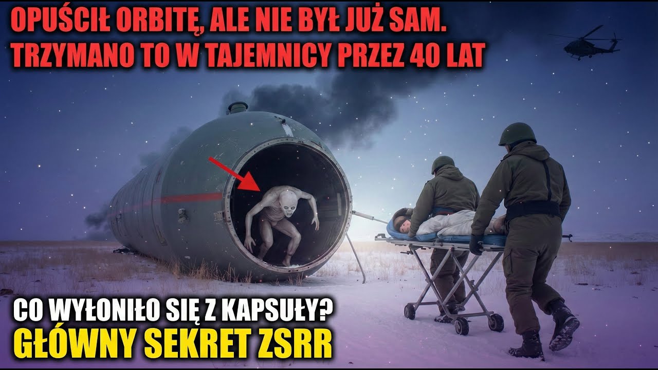 Co ukryto w kapsule? Upiorna tajemnica radzieckiego programu kosmicznego.