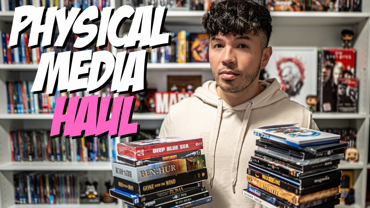 March Movie Haul | Thrifted DVDs, 4K Steelbooks & More!