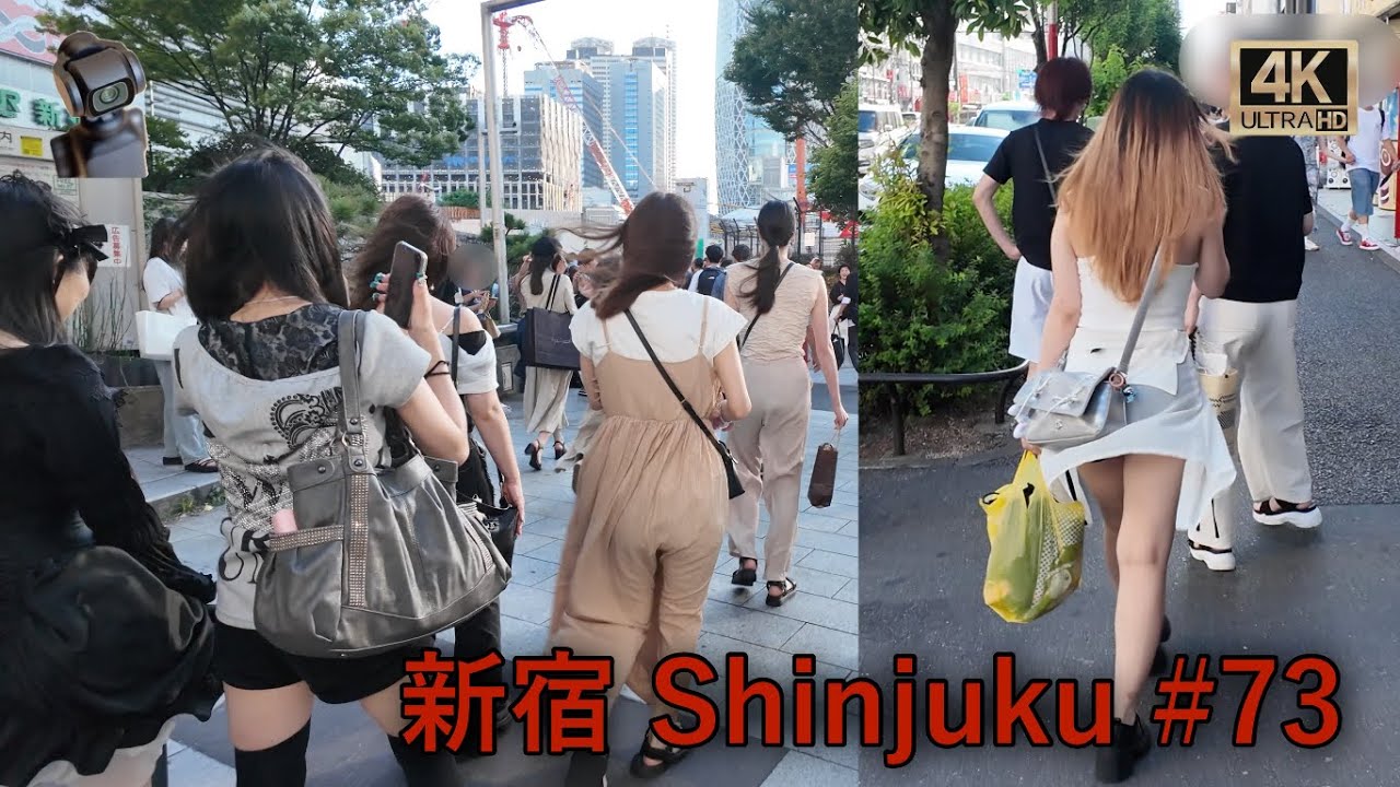 【4K Tokyo walk】新宿 Shinjuku #73 東京散歩