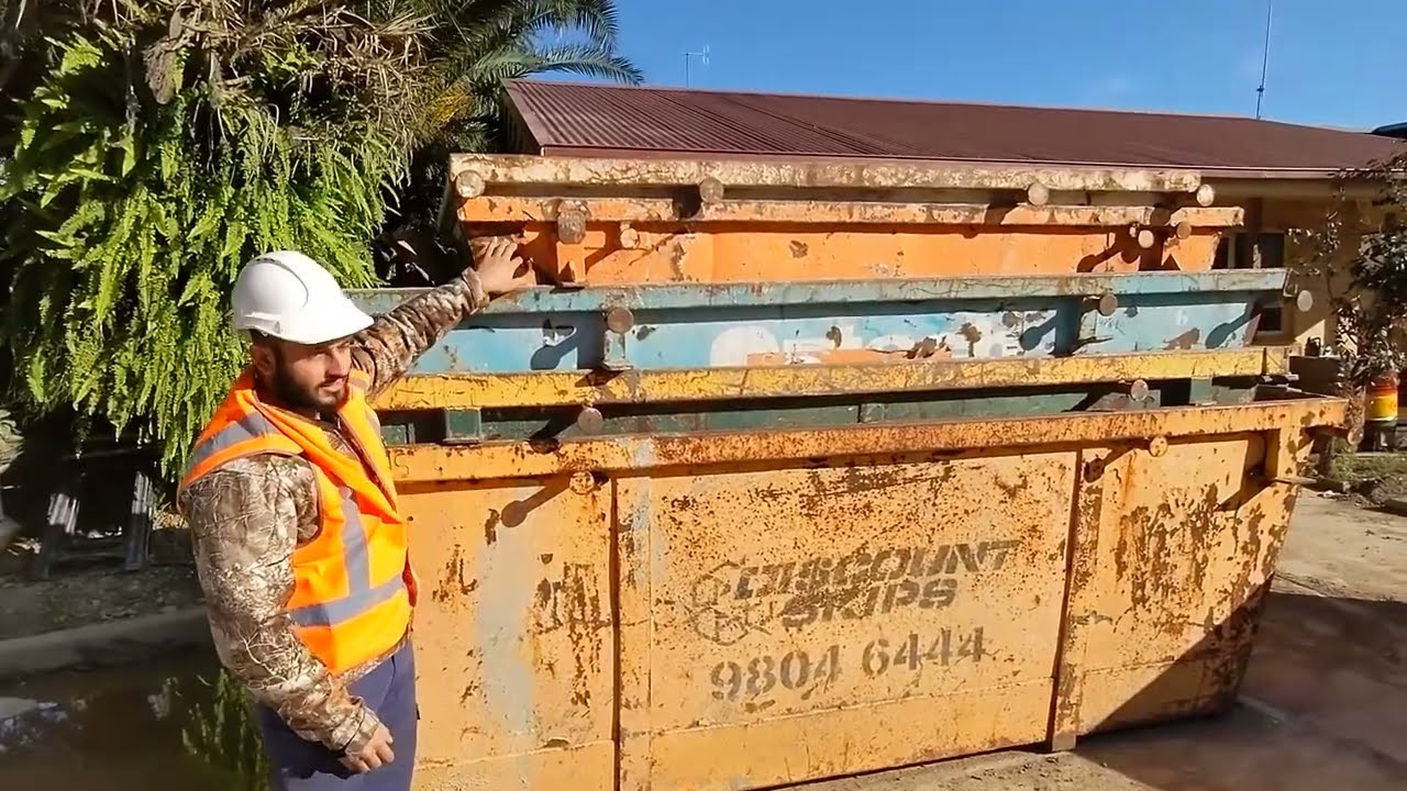 Skip Bin Sizes at Minto Depot  3m3, 4m3  10m3 and 15m3