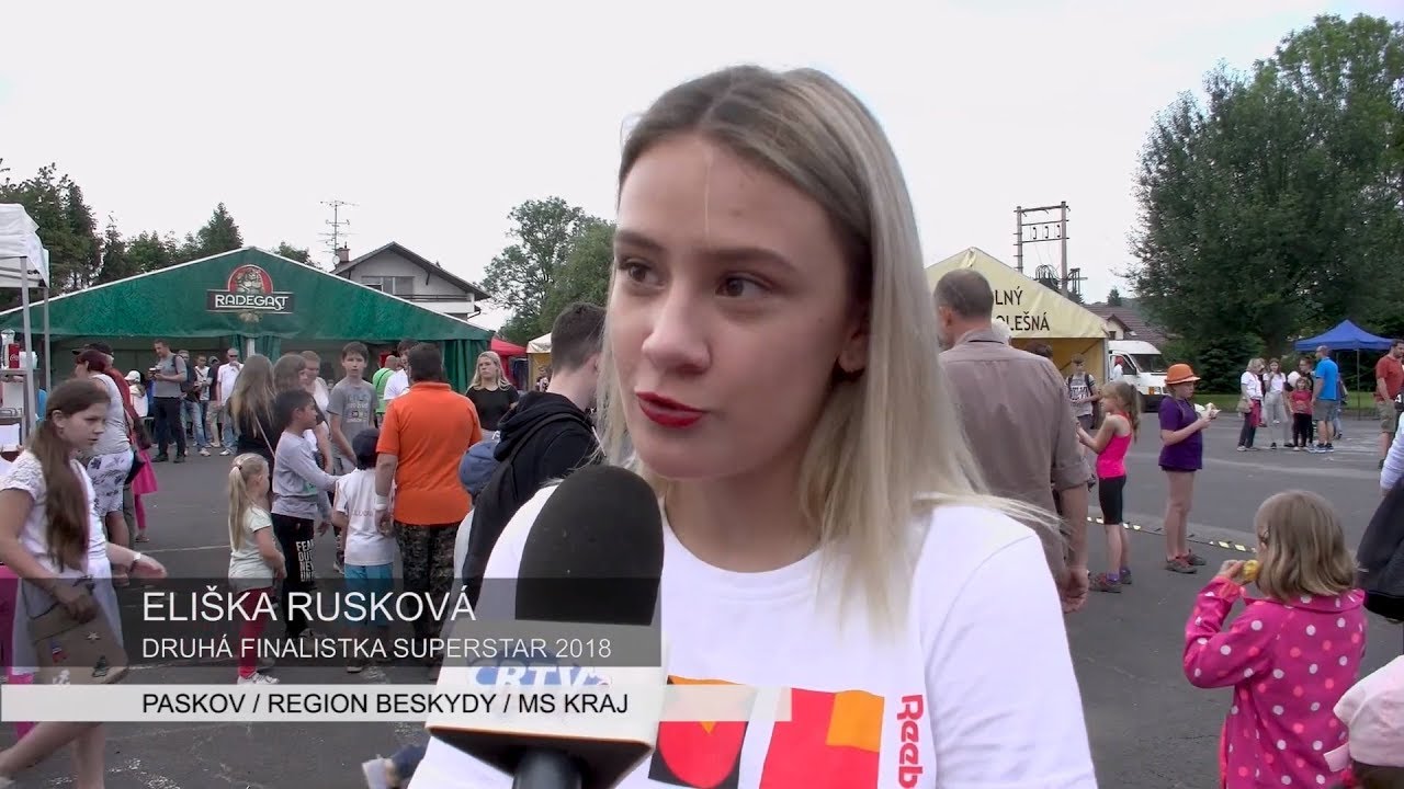 Paskov ► Dětský den a slavnosti města │ Finalistka Superstar 2018