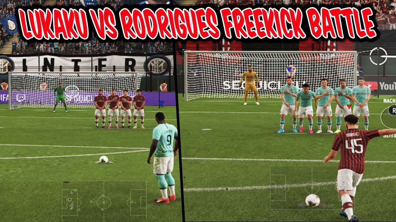Romelu LUKAKU vs. RODRIGUES Freekick Challenge! Kranke Freistöße in Battle - Fifa 20 Ultimate Team