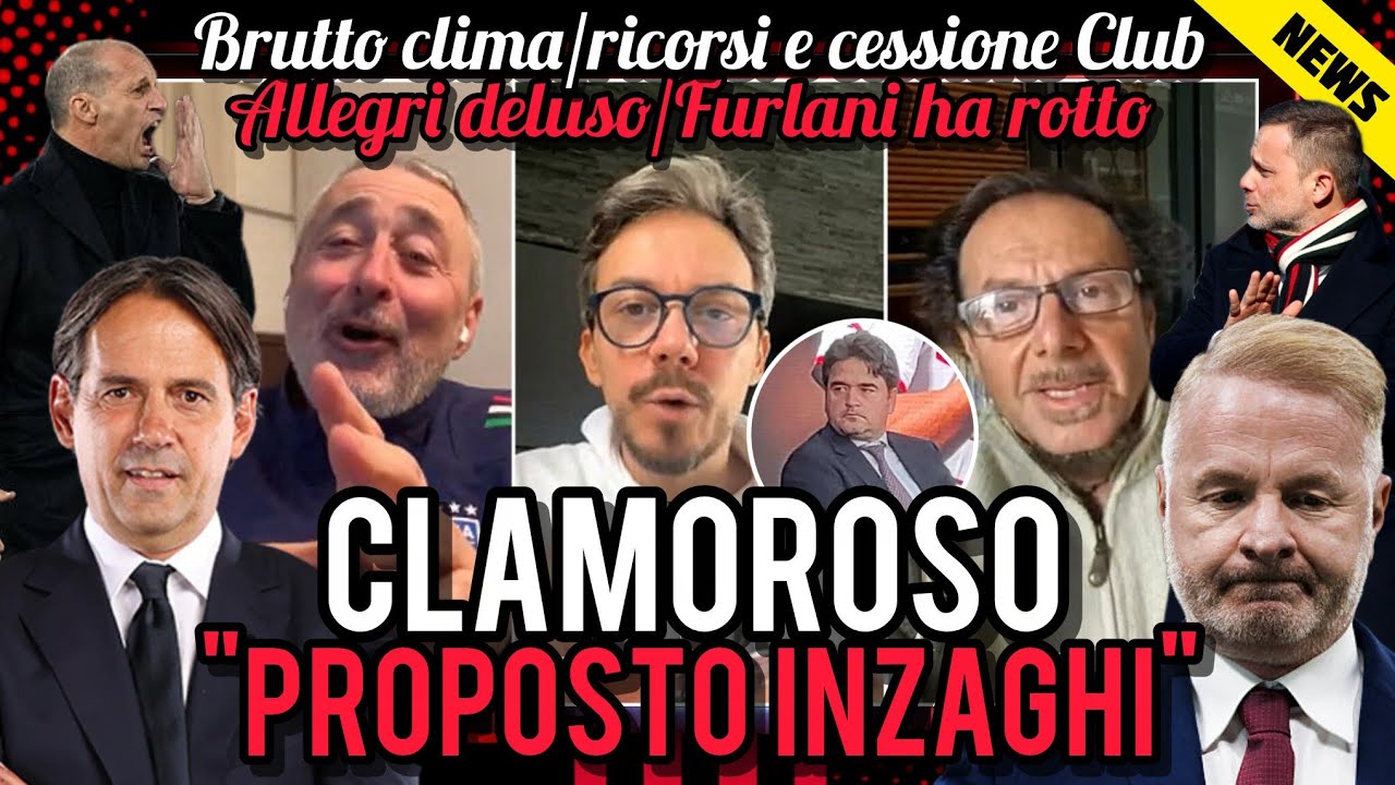 😱INZAGHI-BUSARDO'-MILAN🔔MAX DELUSO🚨PROBLEMA VERO❌HA ROTTO👎BRUTTO CLIMA🤔TARE O FURL⚠️RICORSI/CESSIONE