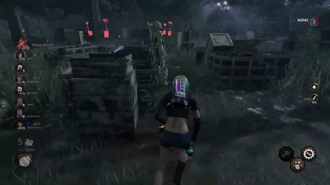 Dead by Daylight 2 vs 8 Kate Denson y la Trampilla Milagrosa