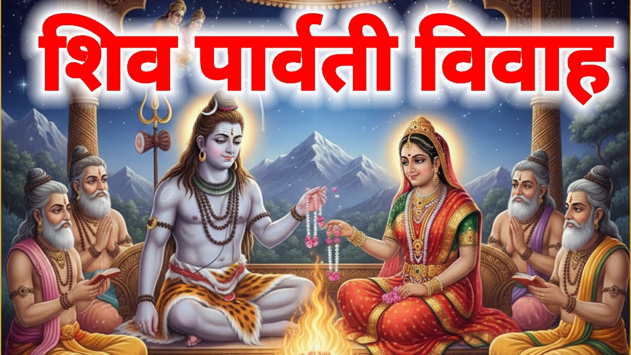 शिव पार्वती विवाह की सम्पूर्ण कथा || Shiv Parvati Vivah Katha | Shiv Vivah | शिव पार्वती विवाह कथा 