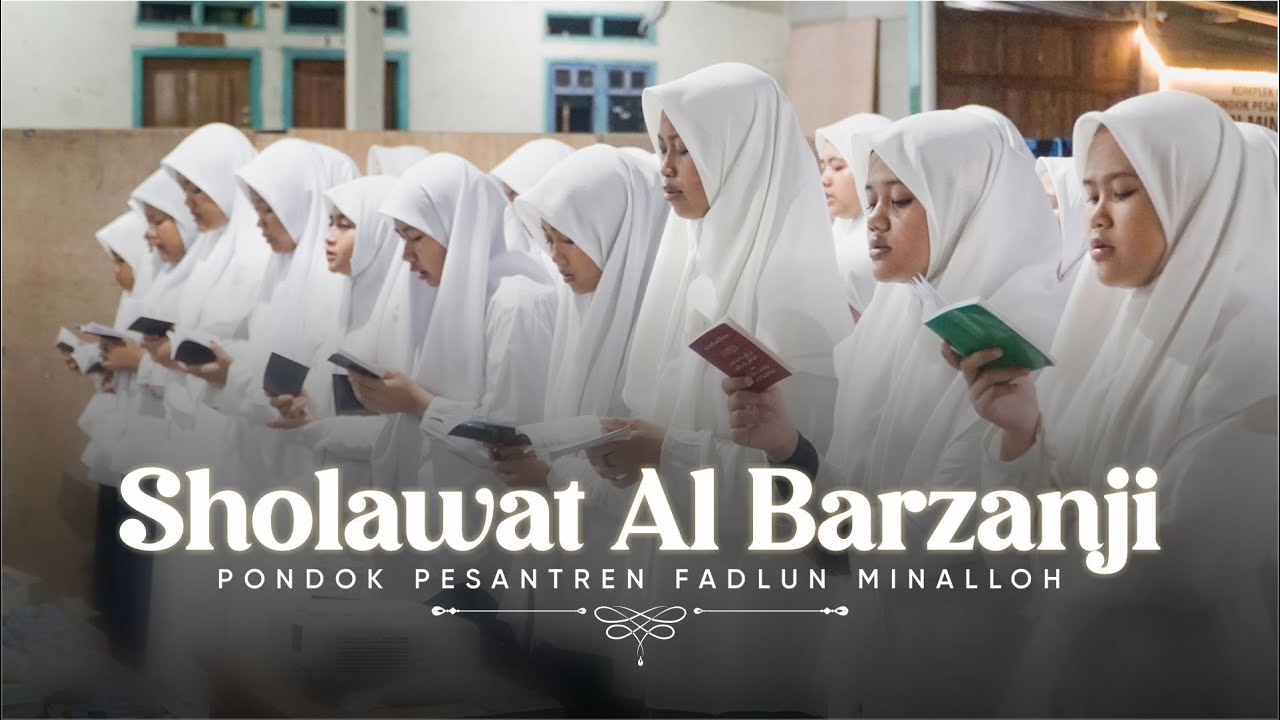 Khitobah Sughro dan Sholawat Al Barzanji | Pondok Pesantren Fadlun Minalloh