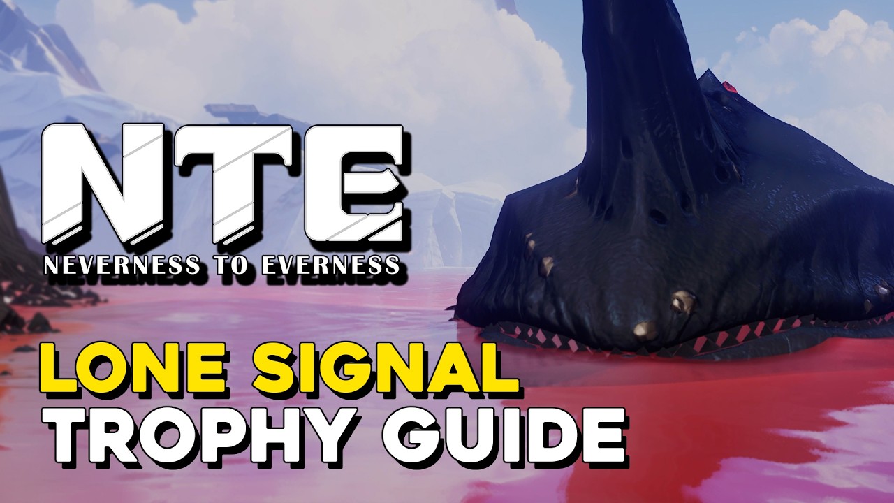 NTE Lone Signal Trophy Guide (Deep Blue Sorrow Anomaly Location)