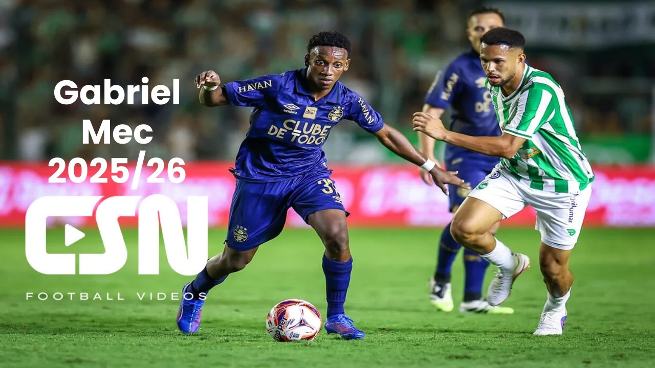 Gabriel Mec (Grêmio) - Goals, Skills & Assists 2025/26 | HD