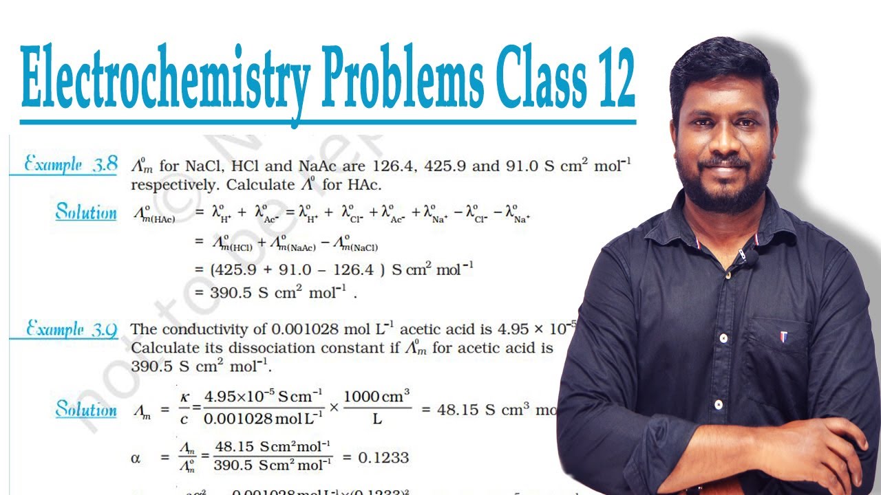 16.Electrochemistry numericals Class 12 | in Tamil