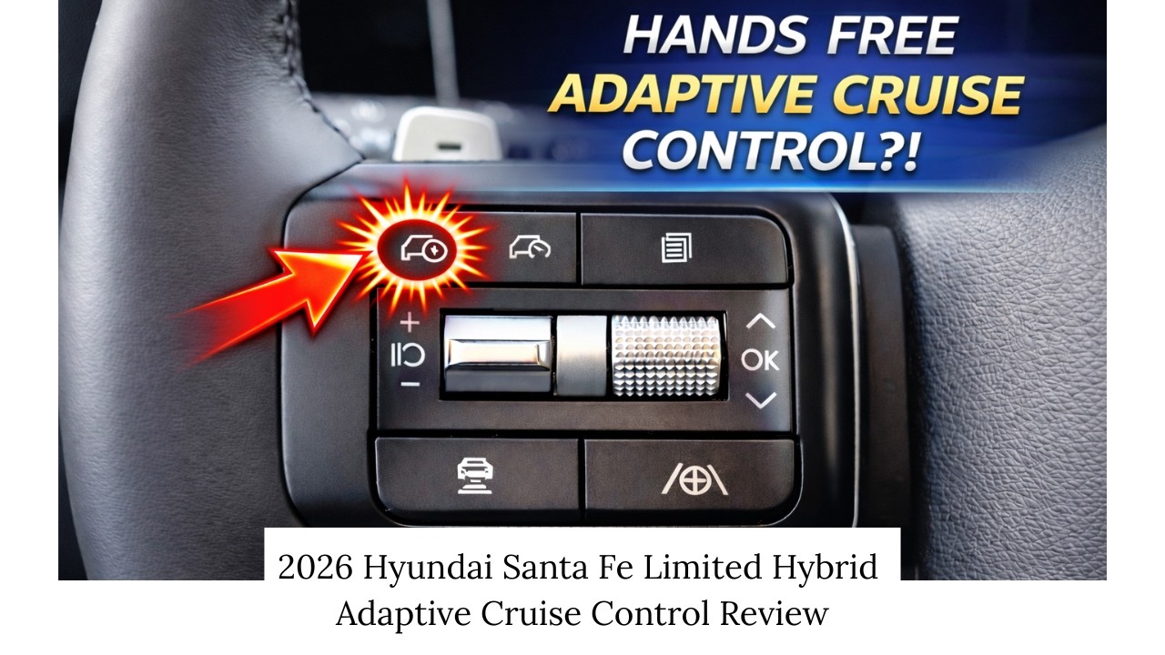 Hands-Free Adaptive Cruise Control?! | 2026 Hyundai Santa Fe Hybrid Explained