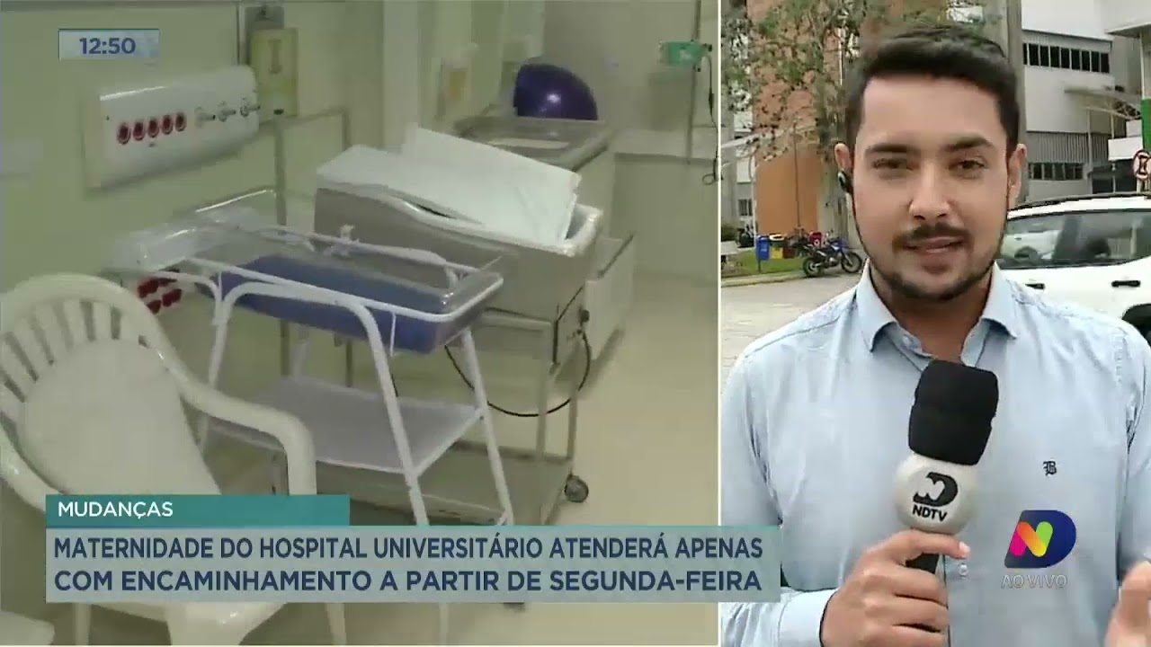 Maternidade do Hospital Universitário atenderá apenas com encaminhamento a partir de segunda-feira