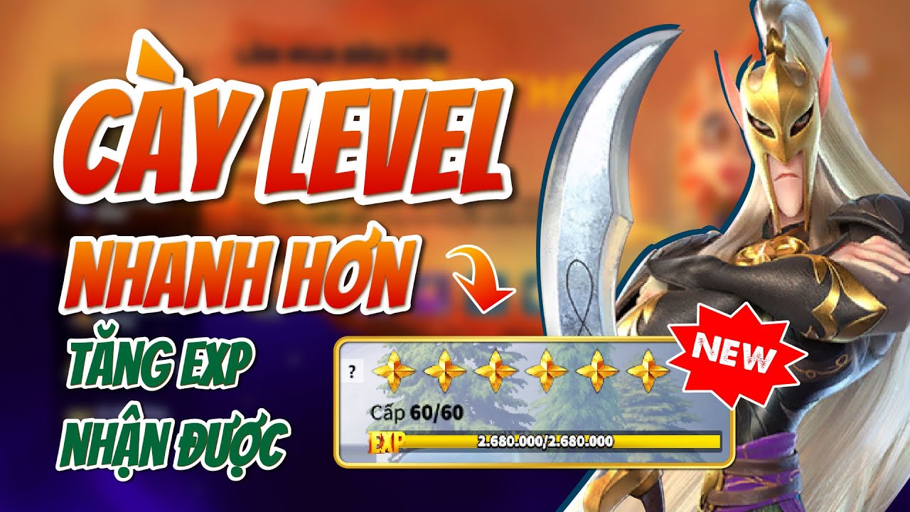 TIPS CÀY EXP TƯỚNG CHO NEWBIE | Call of Dragon | Cách nâng level tướng nhanh và hiệu quả