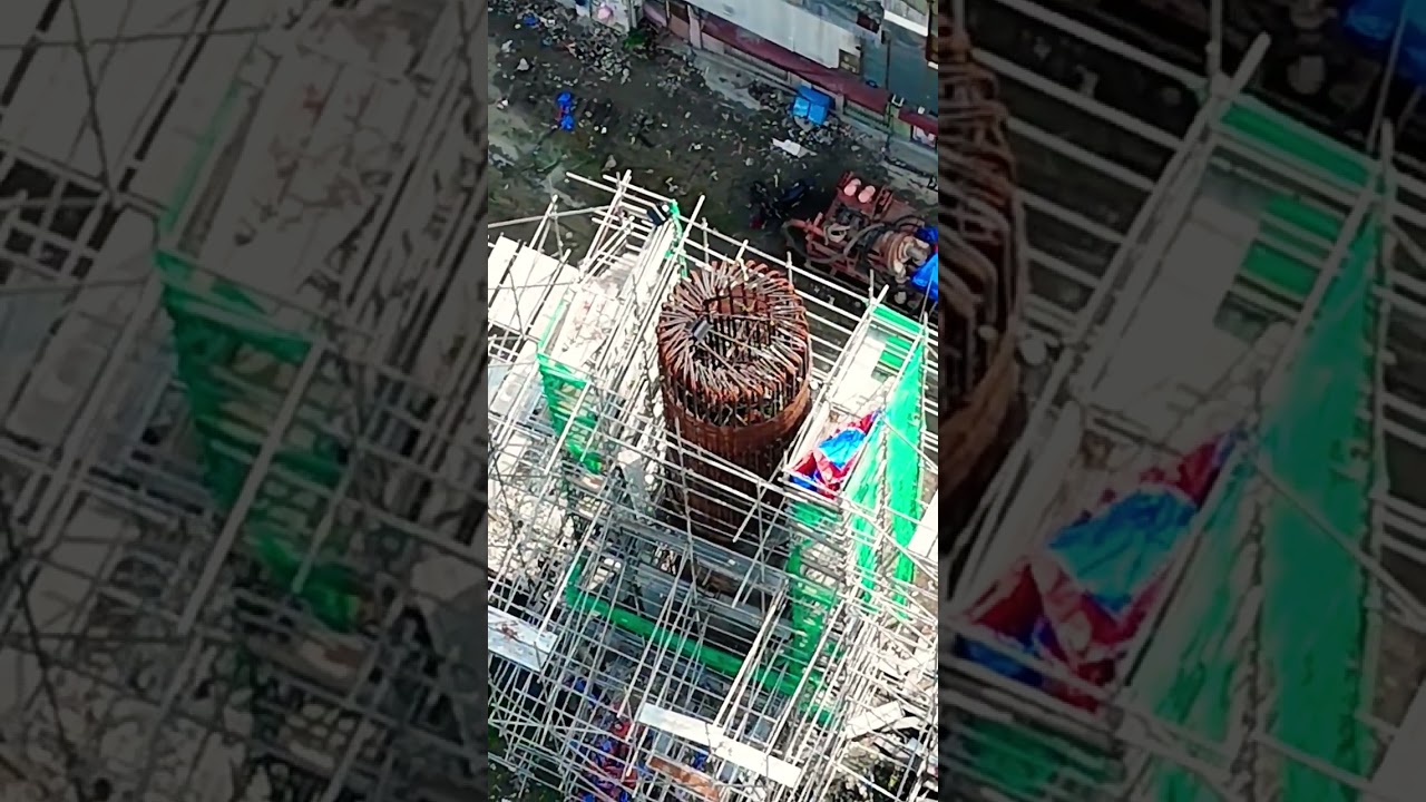 INSTALLATION COLUMN NLEX CONNECTOR SECTION'2 RAMON MAGSAYSAY BOULEVARD TERESA STREET PUP SANTAMESA