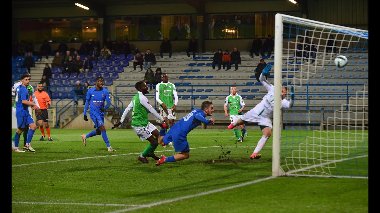 Wedstrijdbeelden FC Dender - Francs Borains, 2 - 0.