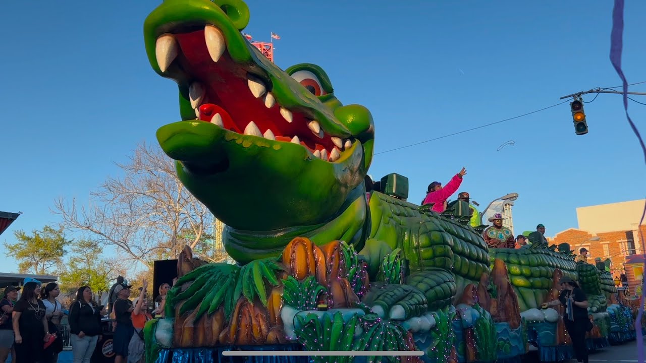 Mardi Gras Parade and Band Six Flags Fiesta