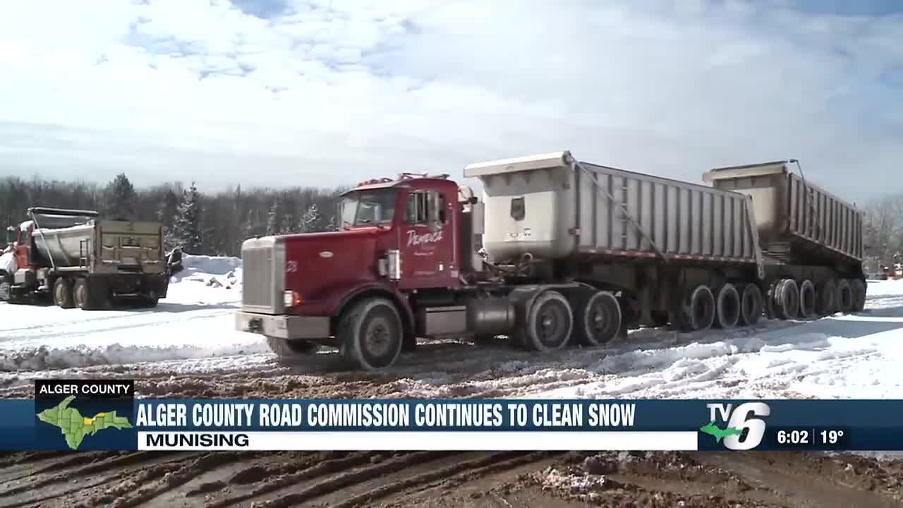 Alger County Road Commission keeps up with recent snowfall